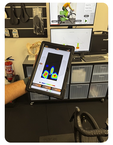 Resultado de estudio biomecánico aplicado al ciclismo